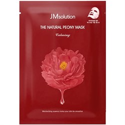 JMsolution Успокаивающая тканевая маска с экстрактом пиона The Natural Peony Mask Calming 10651 - фото 1218