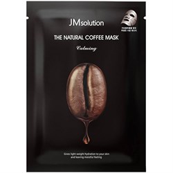 JMsolution Успокаивающая тканевая маска с экстрактом кофе The Natural Coffee Mask Calming 10658 - фото 1225