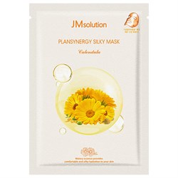 JMsolution Успокаивающая тканевая маска с календулой Plansynergy Silky Mask Calendula 10665 - фото 1234