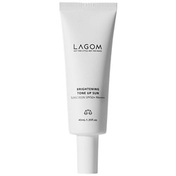 Lagom Солнцезащитный крем для выравнивания тона Brightening Tone Up Sun SPF 50+ PA++++ 40ml 10766 - фото 1422