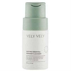 Vely Vely Энзимная пудра для жирной кожи с зелёным чаем Enzyme Greentea Powder Cleanser 60gr 10776 - фото 1438