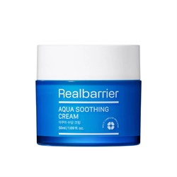 Real Barrier Охлаждающий крем для раздражённой кожи Aqua Soothing Cream 50ml 10118 - фото 236