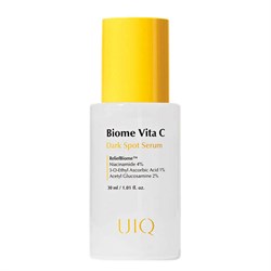 UIQ Сыворотка с витамином С против пигментных пятен Biome Vita C Dark Spot Serum 30ml 10153 - фото 326