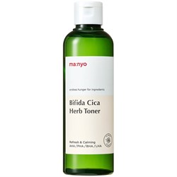 Manyo Успокаивающий тоник для чувствительной кожи Bifida Cica Herb Toner 210ml 10372 - фото 716