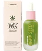 LALARECIPE Сыворотка для лица с мадекассосидом и семенами конопли Hemp Seed Serum 30ml 10763