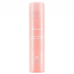 JMsolution Омолаживающий солнцезащитный спрей с розой Glow Luminous Flower Sun Spray SPF50+ PA++++ 180ml 10826 - фото 1541
