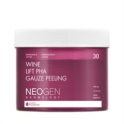 Neogen Винные пилинг-пэды с комплексом кислот Dermalogy Wine Lift PHA Gauze Peeling 30шт 10935 - фото 1725