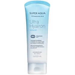 MIssha Увлажняющий пилинг-гель Super Aqua Ultra Hyalron Peeling Gel 100ml 10938 - фото 1731