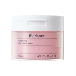 Biodance Гелевые тонер-пэды с коллагеном Collagen Gel Toner Pads 60шт 11129