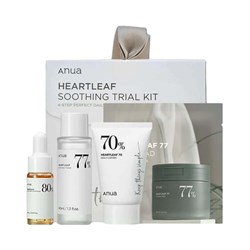 Anua Набор бестселлеров для базового ухода за кожей Heartleaf Soothing Trial Kit 11159