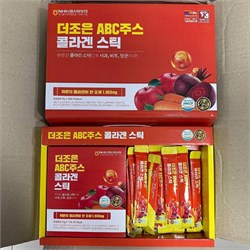 THEZOEN Натуральный коллаген в желе с соком яблока, моркови и свеклы ABC Juice 30шт 11179