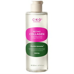 CKD Укрепляющий липосомальный тоник с ретиналем Retino Collagen Small Molecule 300 Collagen Skin Toner 250ml 11204