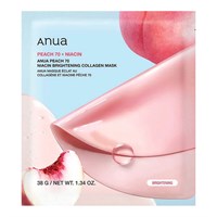 Anua Гидрогелевая маска с ниацинамидом и персиком Peach 70 Niacin Brightening Collagen Mask 5шт 11340